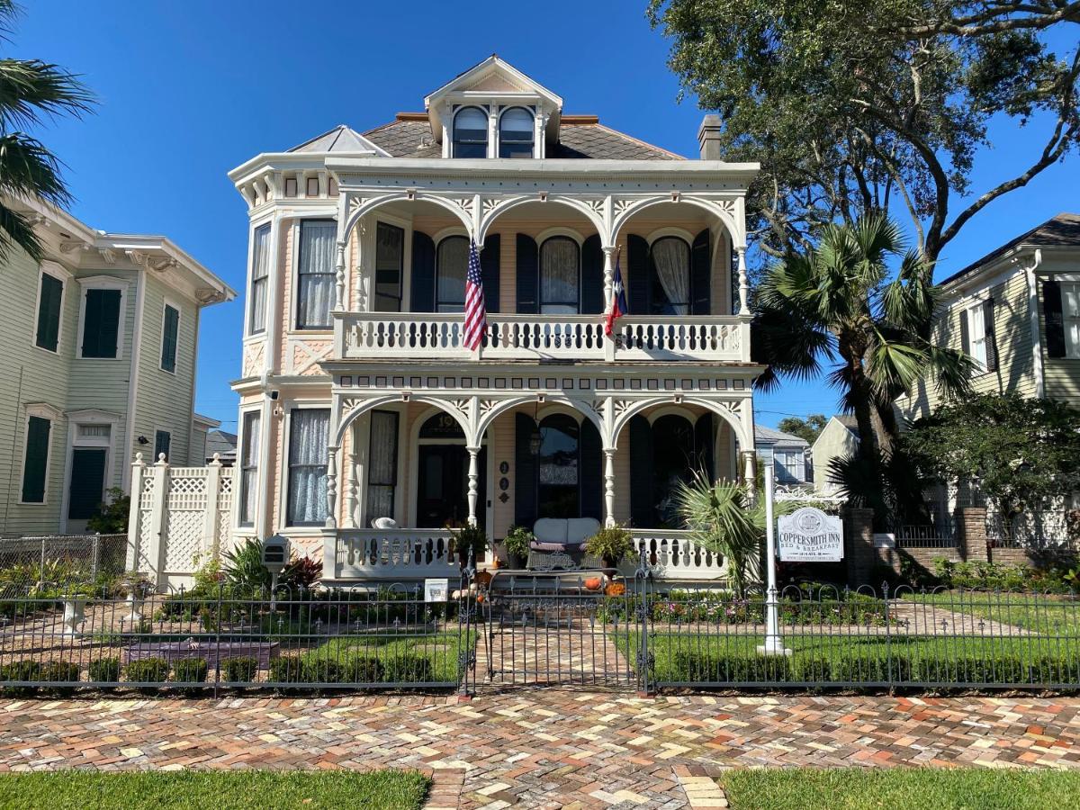 Coppersmith Inn Bed And Breakfast 加尔维斯敦 外观 照片