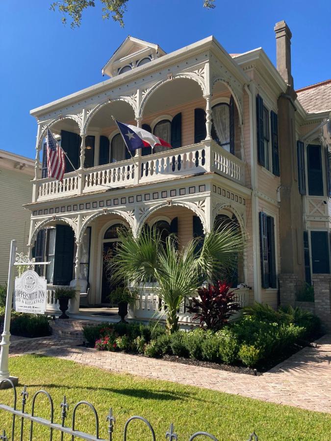 Coppersmith Inn Bed And Breakfast 加尔维斯敦 外观 照片